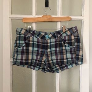 H&M Plaid Shorts Size 12